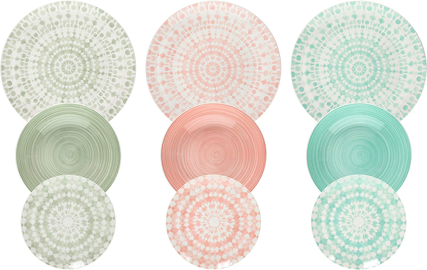Tognana Metropol Gipsy Soft Dinner Set 18pcs